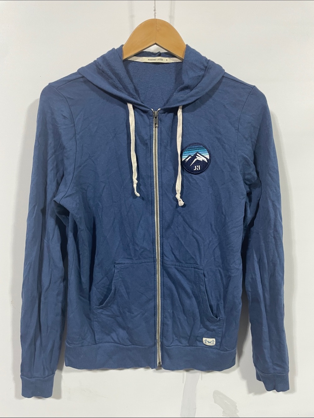 Marine Layer Navy Blue Women's Sweatshirt Hoodie